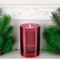 Preview: Paul Smith Duftkerze Merrymaker,Glasgefäss, rot-aubergine, style winter